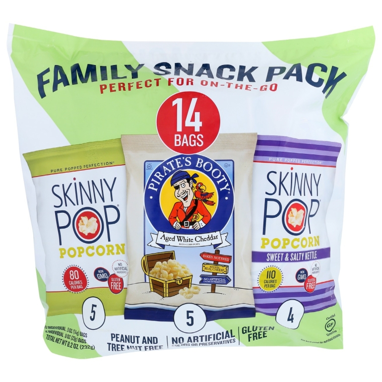 Popcorn Family Pack, 8.2 oz