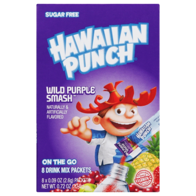 Wild Purple Smash On The Go 8 Drink Mix Packets, 0.72 oz