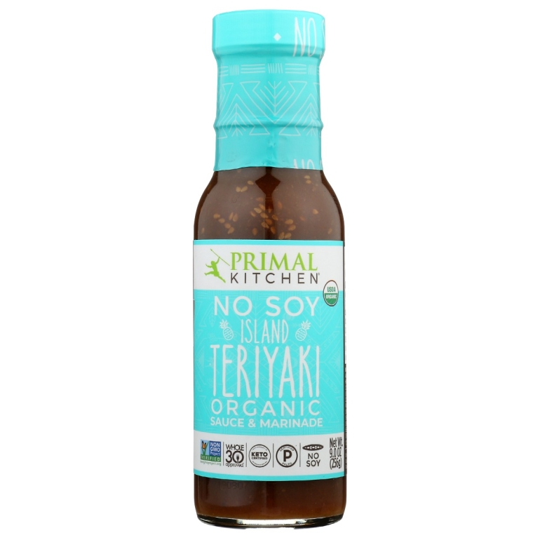 Organic No Soy Island Teriyaki Sauce And Marinade, 9 oz