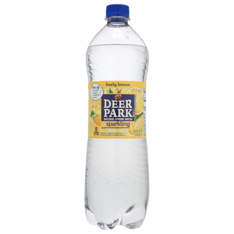 Lemon Sparkling Water, 33.8 fo