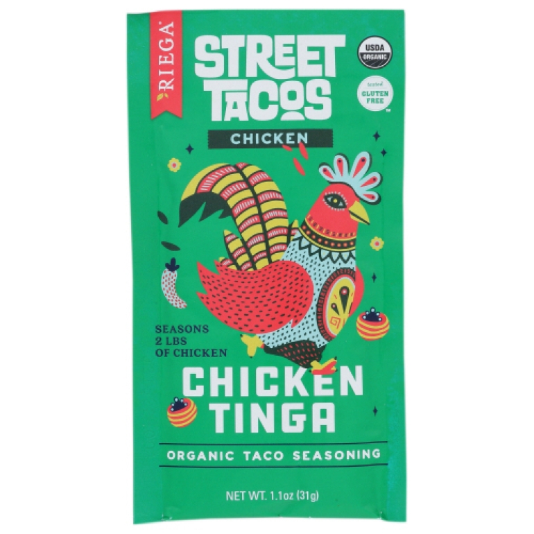 Organic Chicken Tinga Taco Seasoning, 1.1 oz