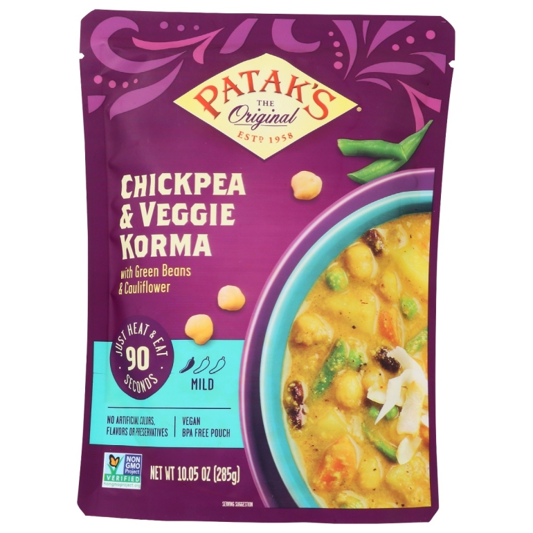Meal Rte Korma Chickpea, 10.05 oz
