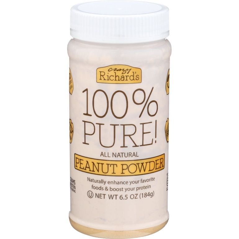 Pure Peanut Powder, 6.5 oz