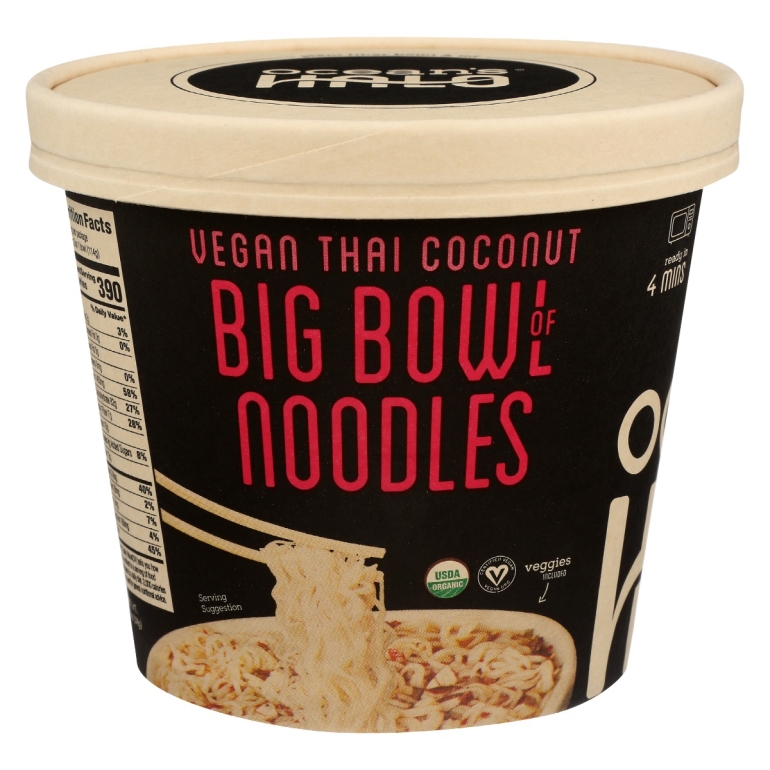 Vegan Thai Coconut Big Bowl Noodles, 4.02 oz