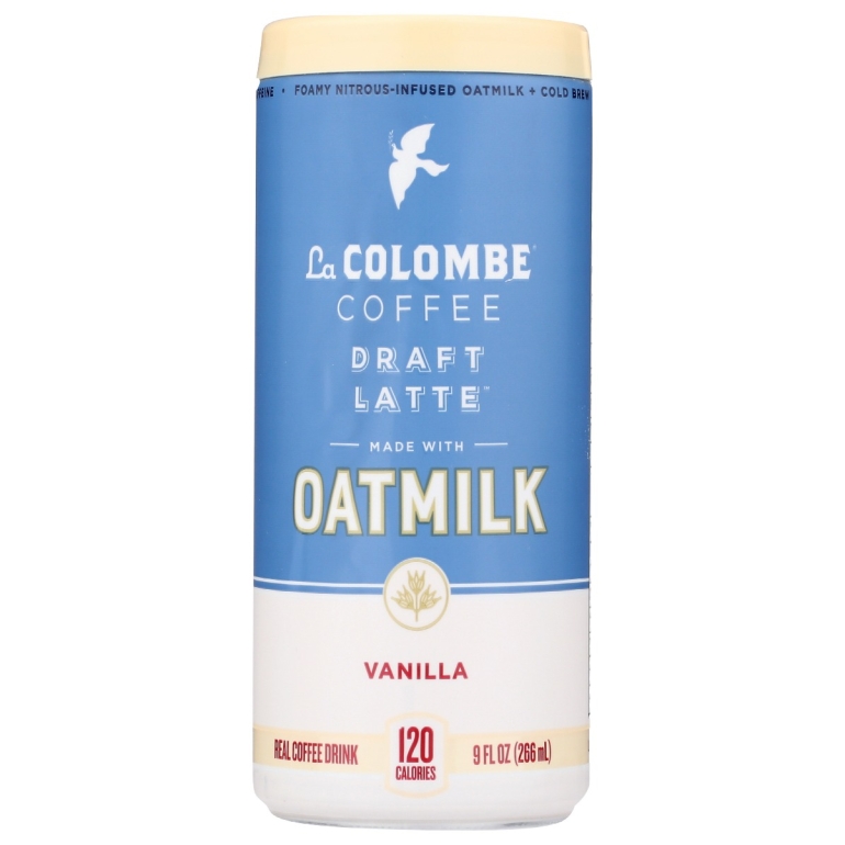 Vanilla Oatmilk Draft Latte Coffee, 9 fo
