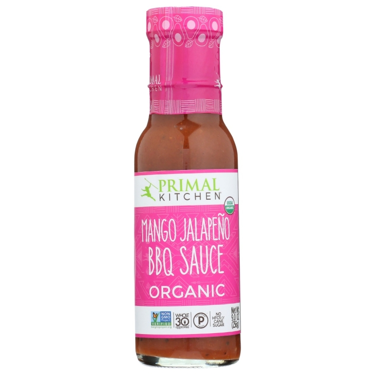 Organic Mango Jalapeno Bbq Sauce, 9 oz