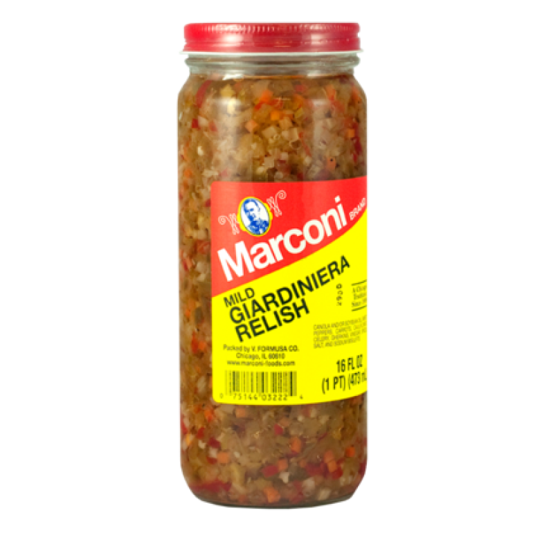 Mild Giardiniera Relish, 16 oz