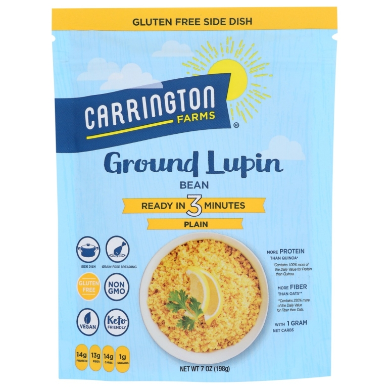 Beans Lupin Ground Plain, 7 OZ