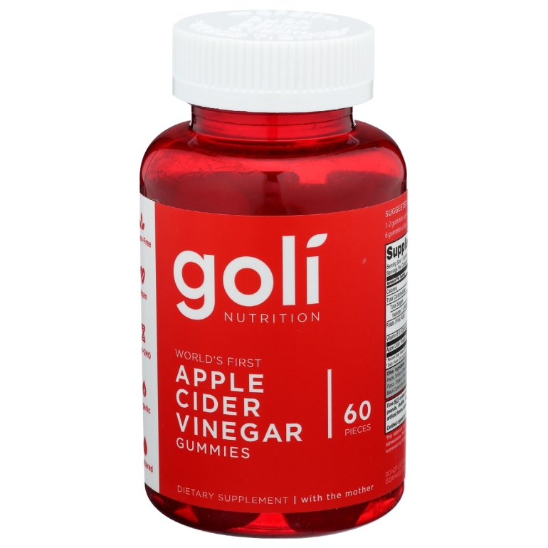 Apple Cider Vinegar Gummy, 60 pc