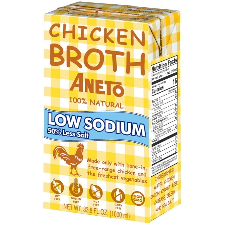 Broth Chicken Ls, 1 lt