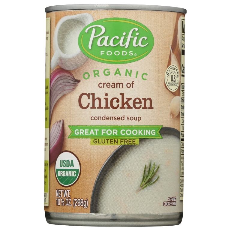 Organic Cream Of Chicken Condensed Soup, 10.5 oz