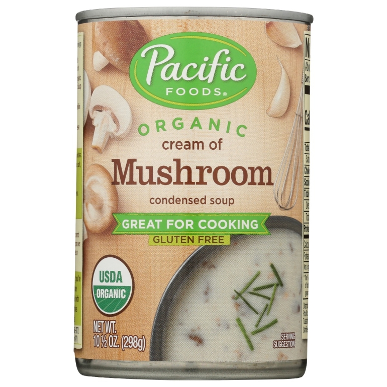 Organic Cream Of Mushroom Condensed Soup, 10.5 oz