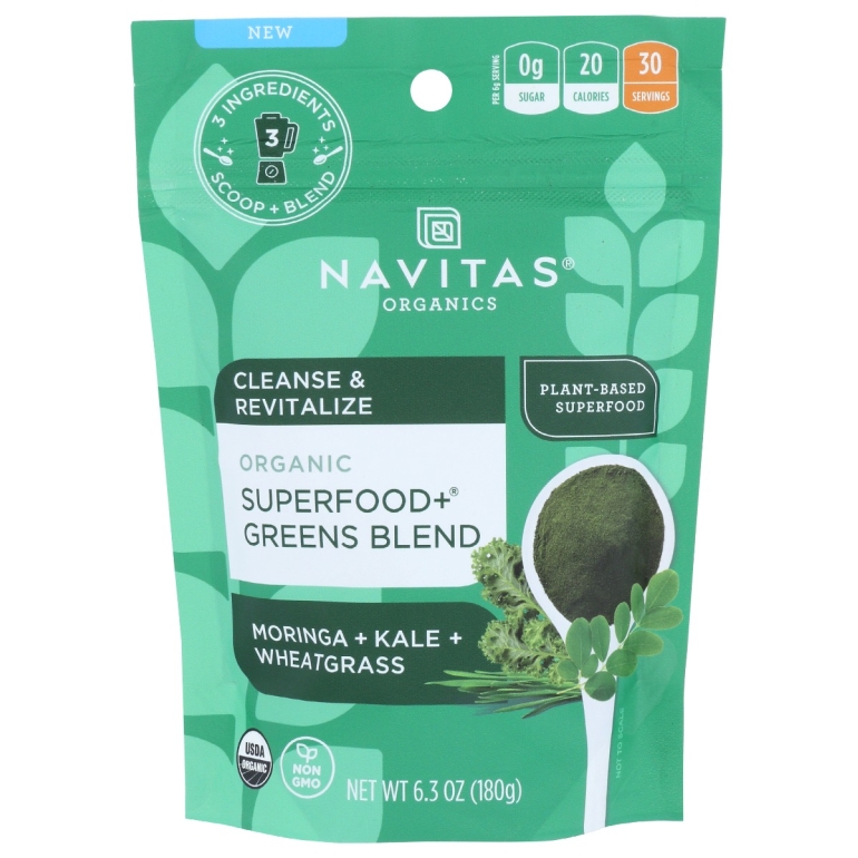 Organic Superfood Greens Blend, 6.3 oz