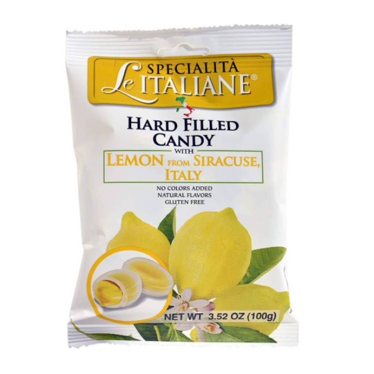 Hard Filled Candy With Lemon, 3.52 oz