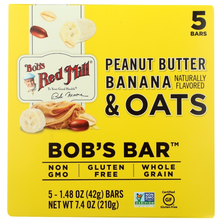 Bar Oat Pb Banana 5Pk, 8.67 oz