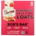 Peanut Butter Jelly and Oats Bob's Bar 5Pk, 7.4 oz