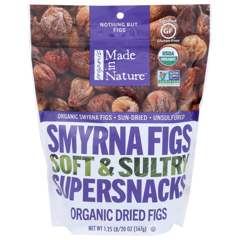 Organic Dried Smyrna Figs, 20 oz