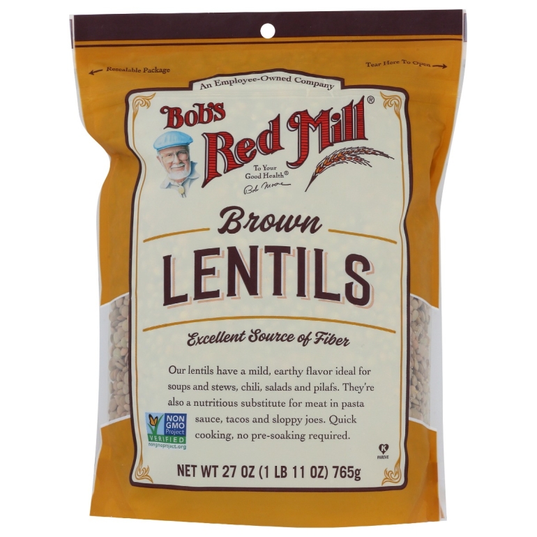 Brown Lentils, 27 oz