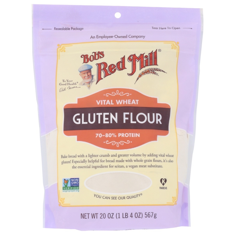 Flour Wheat Gluten, 20 oz