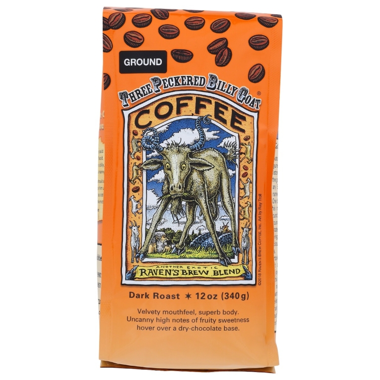 Coffee Billy Goat Gd, 12 oz