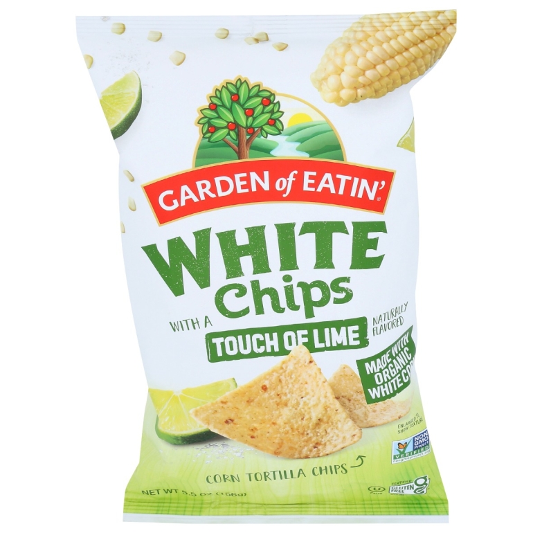 White Chips Touch of Lime, 5.5 oz