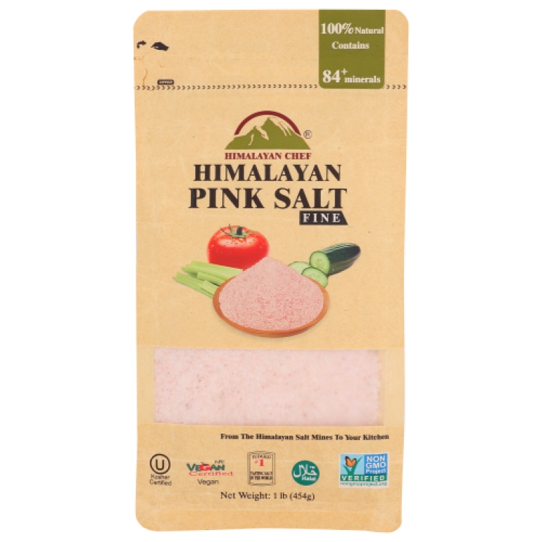 Himalayan Pink Salt Fine, 16 oz