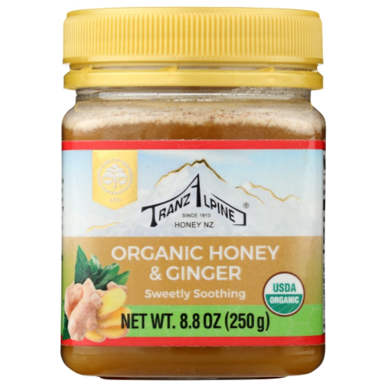 Organic Honey Ginger, 8.8 oz