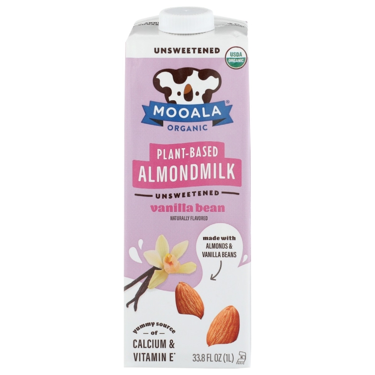 Unsweetened Vanilla Bean Almond Milk, 33.8 fo
