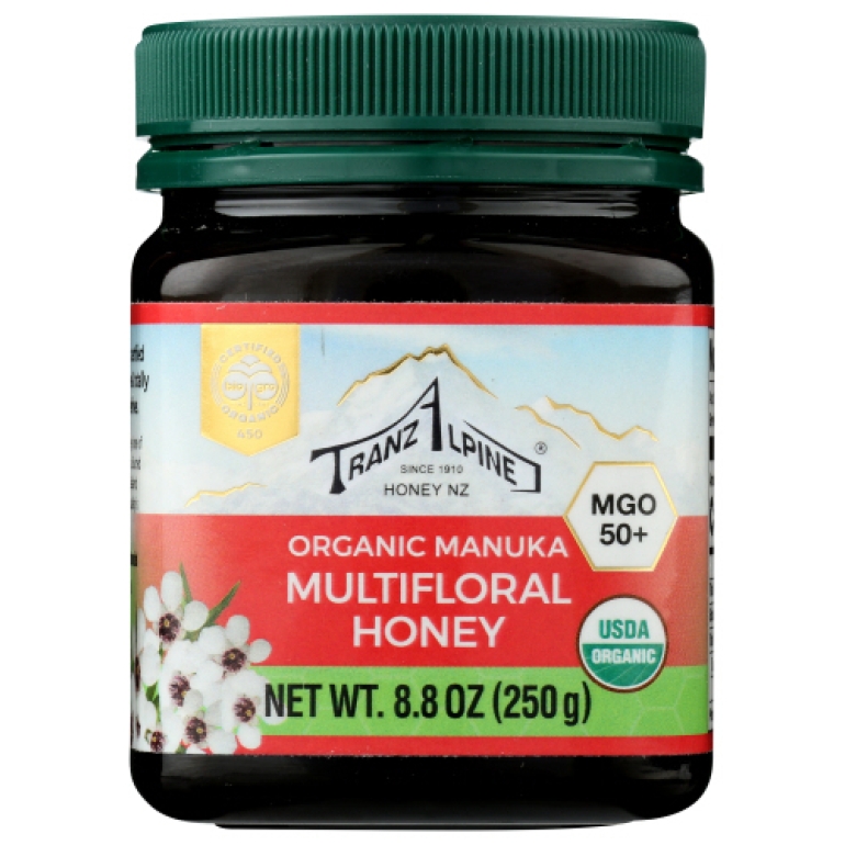 Organic Manuka Multifloral Honey MGO 50+, 8.8 oz
