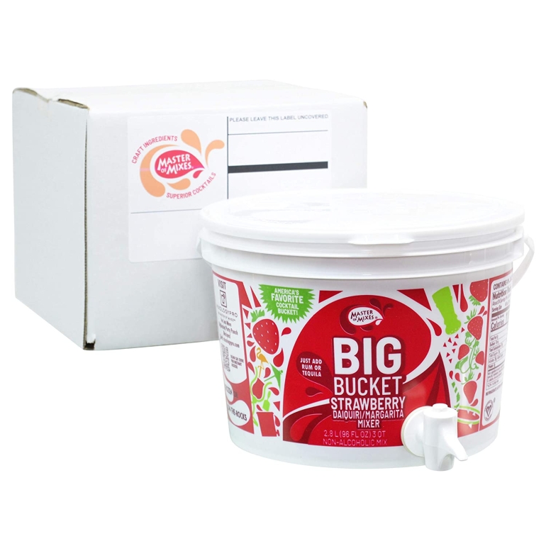 Big Bucket Strawberry Daiquiri Margarita Mixer, 96 oz