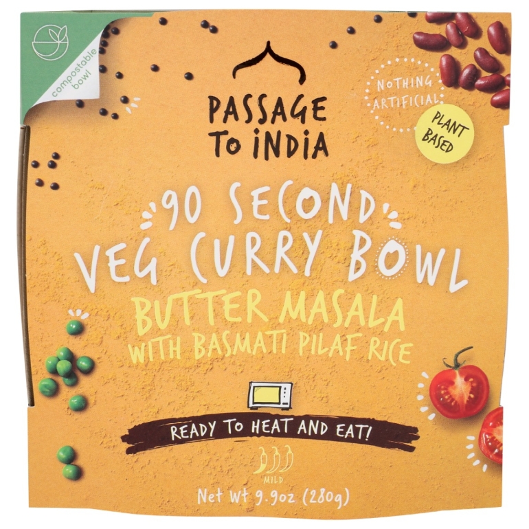 Butter Masala Veg Curry Bowl, 9.87 oz