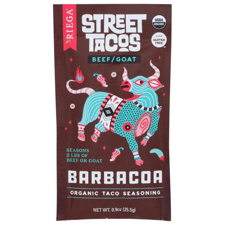 Organic Barbacoa Taco Seasoning, 0.9 oz