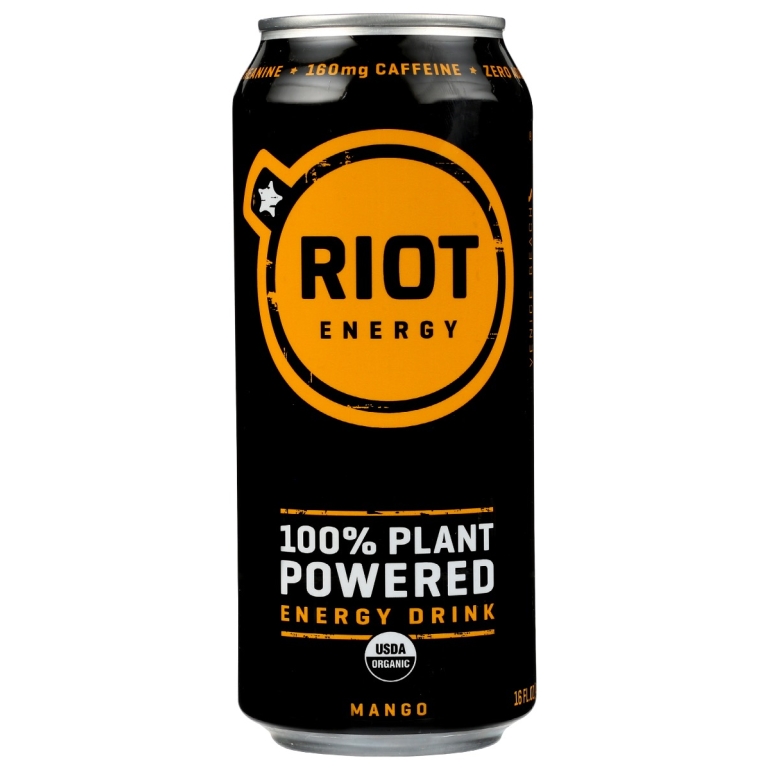 Mango Riot Energy Drink, 16 fo