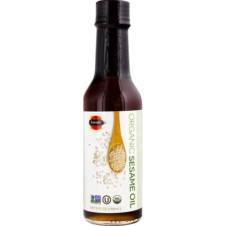 Organic Sesame Oil, 5 fo