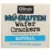 No Gluten Natural Wafer Crackers, 3.5 oz