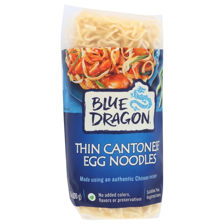 Thin Cantonese Egg Noodles, 10.5 oz