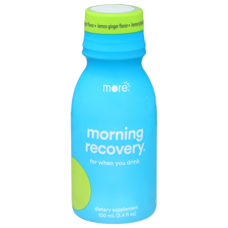 Shot Morning Recovery Lemon Ginger, 3.4 oz