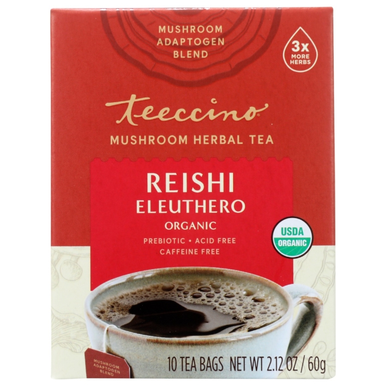 Tea Reishi Eleuthe Mushrm, 10 ct