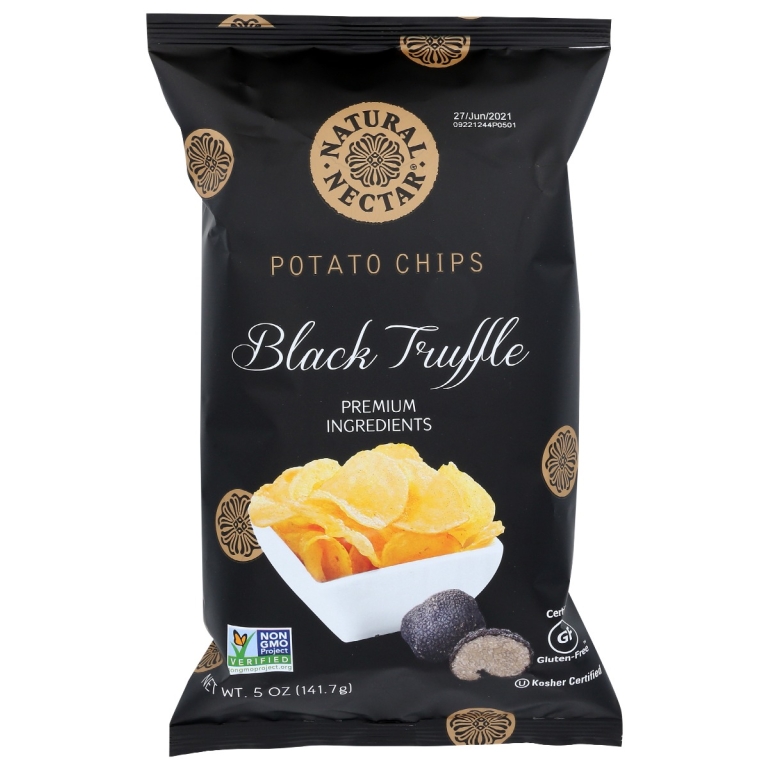 Chips Potato Blk Truffle, 5 oz