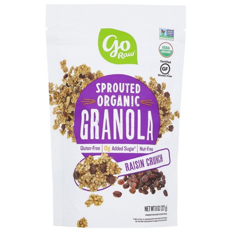 Raisin Crunch Sprouted Granola, 8 oz