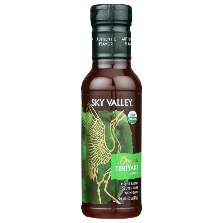 Sauce Teriyaki Glaze Org, 14.5 oz