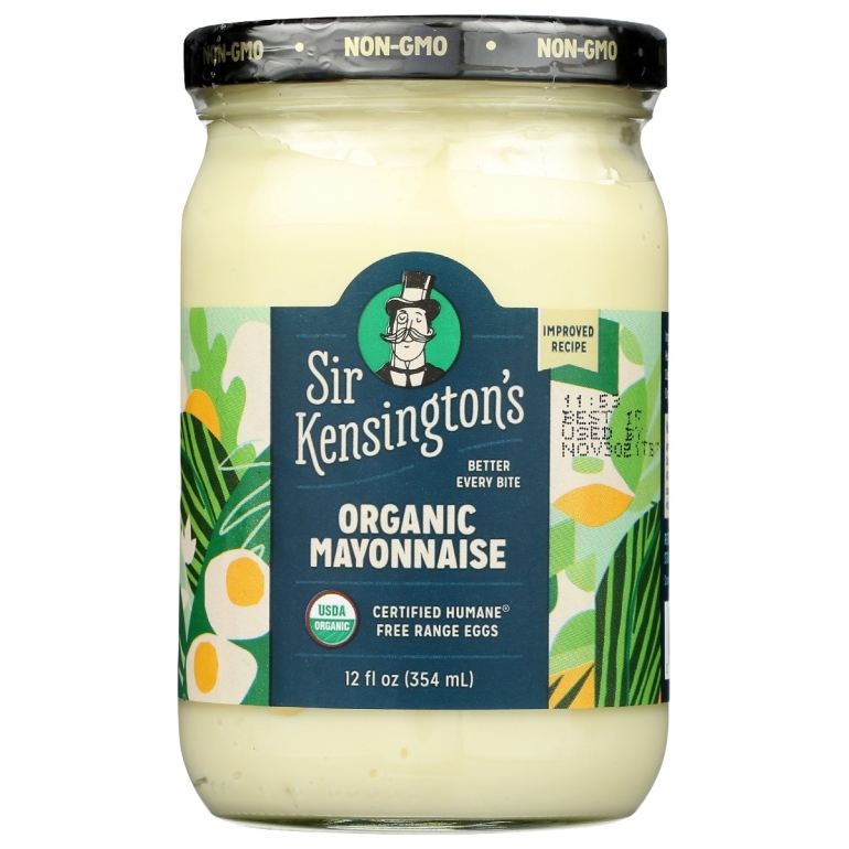 Organic Mayonnaise, 12 oz