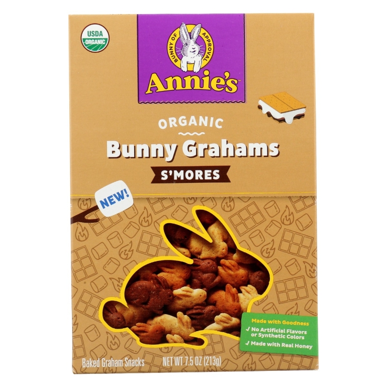 Organic Bunny Grahams Smores, 7.5 oz