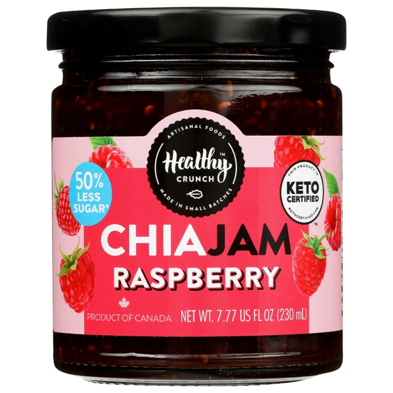 Keto Raspberry Chia Jam, 7.77 oz