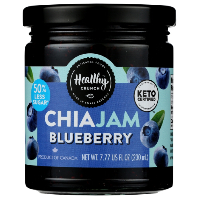 Keto Blueberry Chia Jam, 7.77 oz