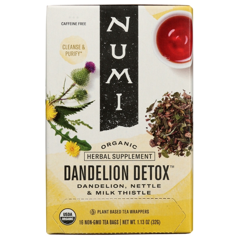 Organic Dandelion Detox Tea, 16 bg