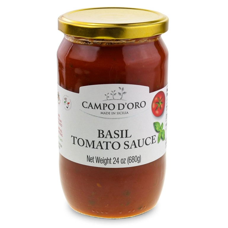 Sauce Tomato Basil, 24 oz
