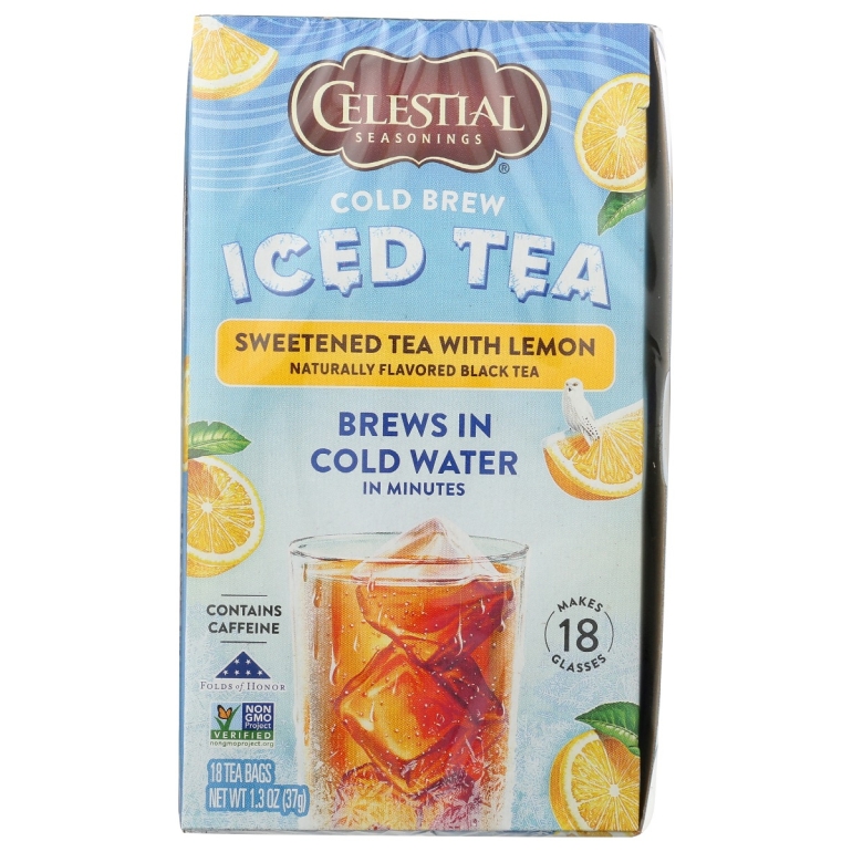 Tea Cld Brw Sweet Lemon, 18 bg