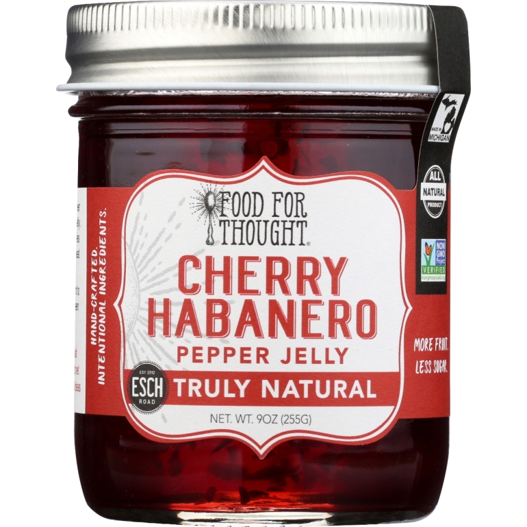 Truly Natural Cherry Habanero Pepper Jelly, 9 oz