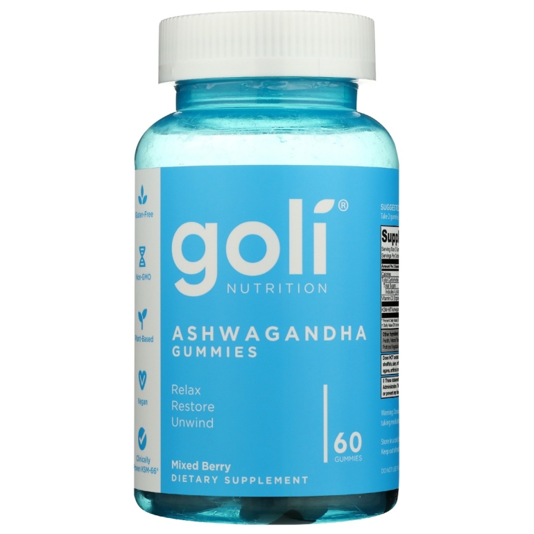 Ashwagandha Gummies, 60 pc